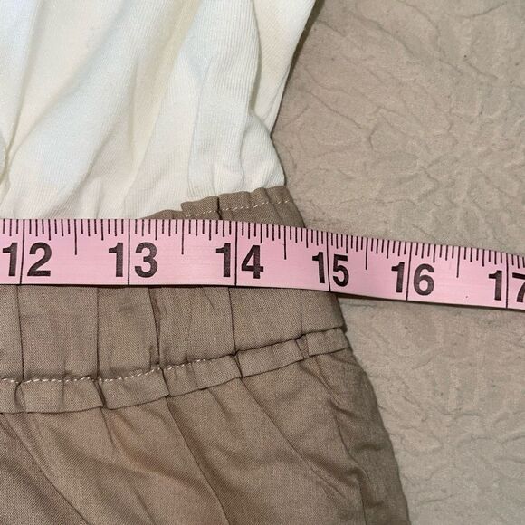 Grey‎ State Womens Cap Sleeve Drawstring Helena Mini Dress Spa White Size 3 NWT - Picture 7 of 9